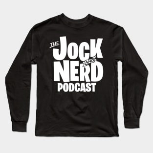 Jock and Nerd 2021 Logo Black and White Long Sleeve T-Shirt